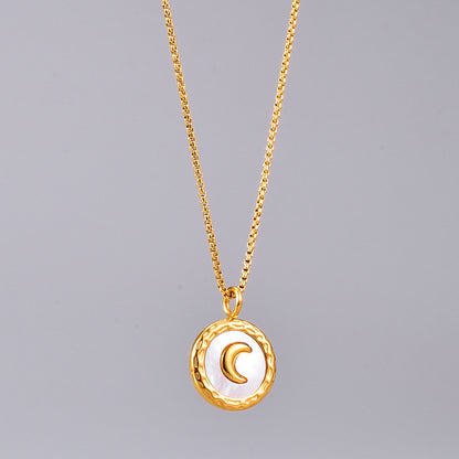 L220 Japanese White Fritillaria Necklace