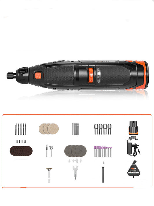 Rechargeable Mini Electric Woodworking Grinder Set