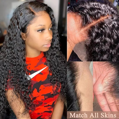 African & European Fluffy Long Curly Wig