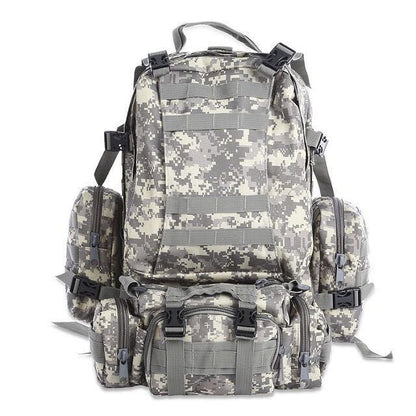 50L Molle Tactical Military Backpack – Waterproof for Camping, Hiking, & Travel