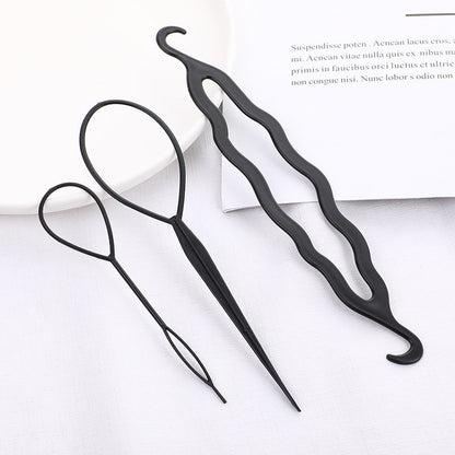 Braided Hair Travel Kit: Disc, Comb, Needle