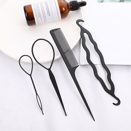 Braided Hair Travel Kit: Disc, Comb, Needle