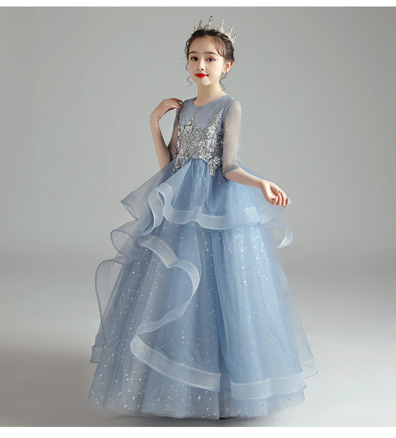 فستان أميرة للبنات، فستان سهرة للمضيفة
