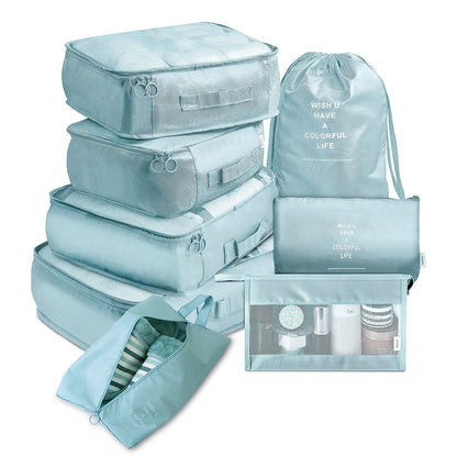 8-Piece Luggage Divider Travel Storage Packing Cubes