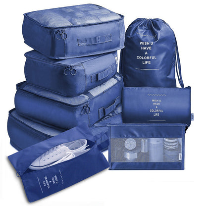 8-Piece Luggage Divider Travel Storage Packing Cubes
