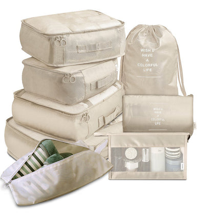 8-Piece Luggage Divider Travel Storage Packing Cubes