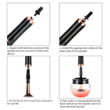 Electric Makeup Brush Scrubber Cleaner Tool