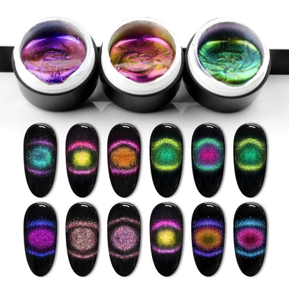 Venalisa 9D Cat Eye Chameleon Gel Varnish 5ml