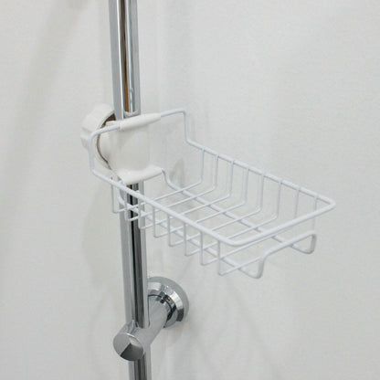 Adjustable Sink Rack Sponge Holder Soap Organizer