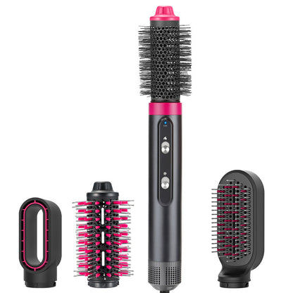 4-in-1 Hot & Cold Air Comb Hair Dryer with Rotating Brush