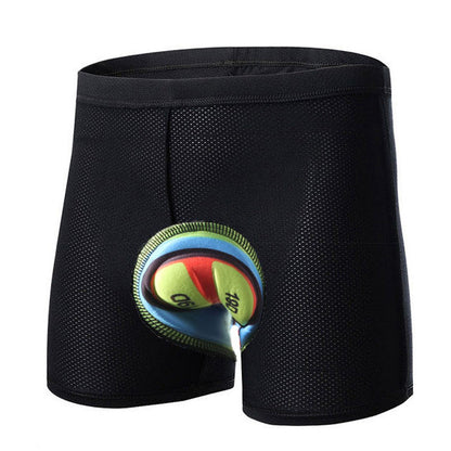 Men's Cycling Shorts with Silicone Cushion
