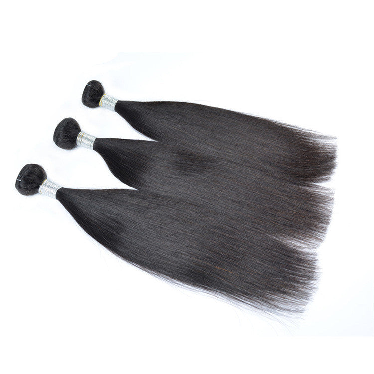 European & American 9A Straight Hair Wig Bundles
