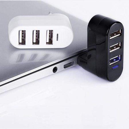 USB 2.0 Splitter Hub Multi-Interface High-Speed Expansion