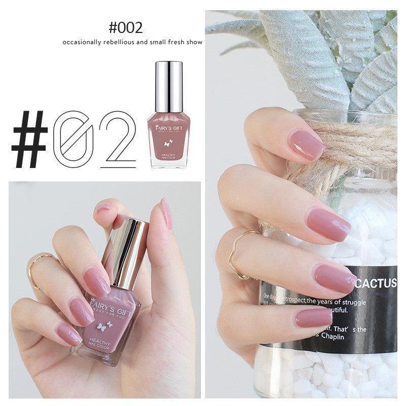 Water-Based Tear-Free Transparent Nail Polish