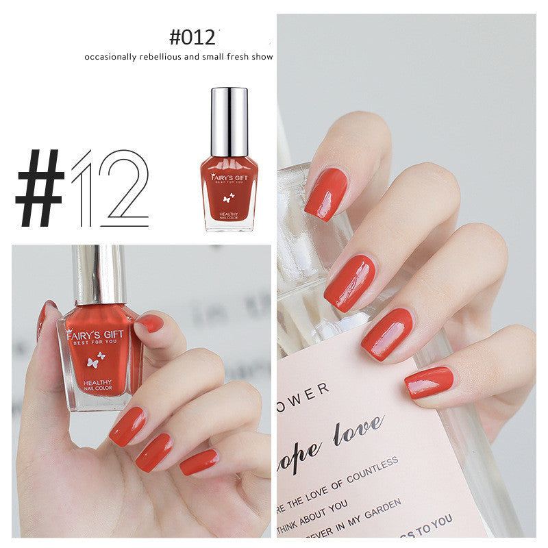 Water-Based Tear-Free Transparent Nail Polish