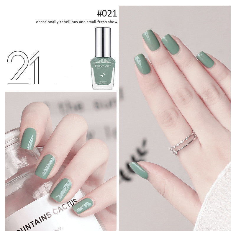 Water-Based Tear-Free Transparent Nail Polish
