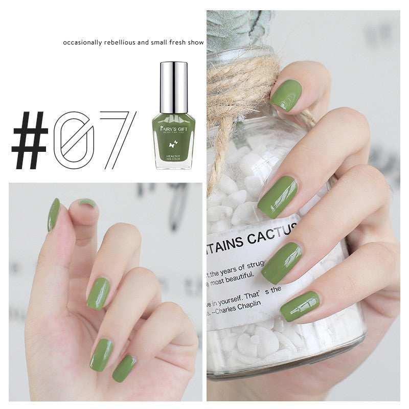 Water-Based Tear-Free Transparent Nail Polish