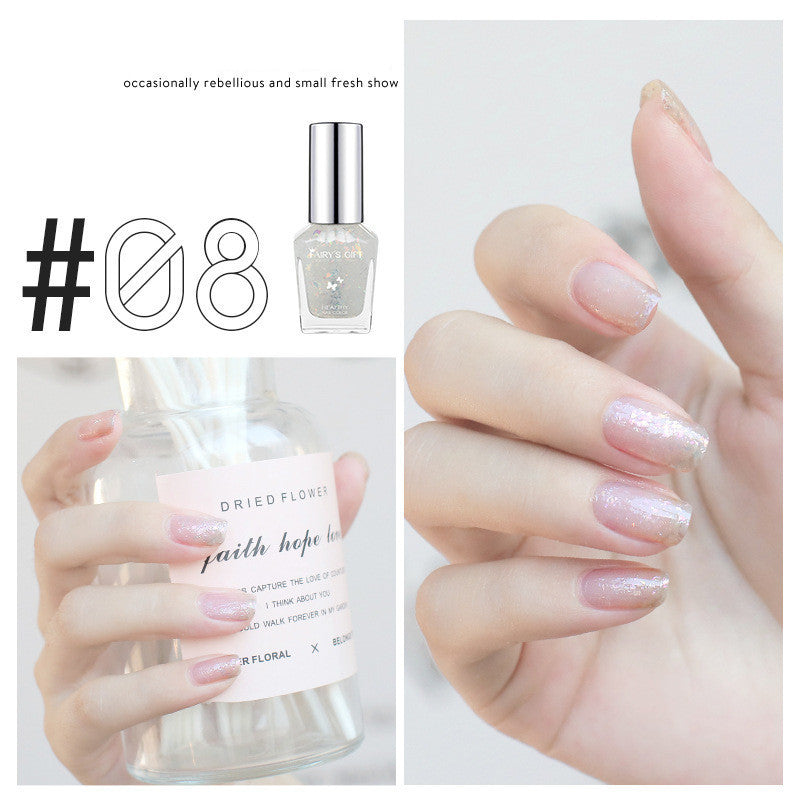 Water-Based Tear-Free Transparent Nail Polish