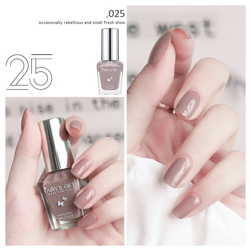Water-Based Tear-Free Transparent Nail Polish