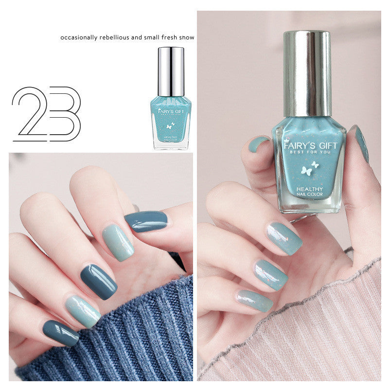 Water-Based Tear-Free Transparent Nail Polish