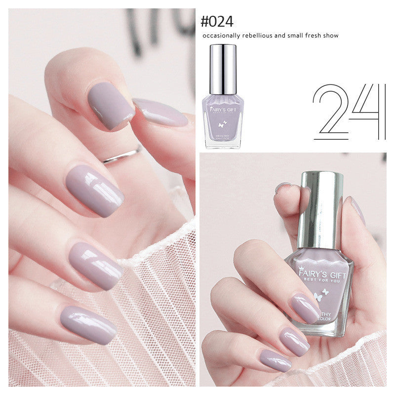 Water-Based Tear-Free Transparent Nail Polish