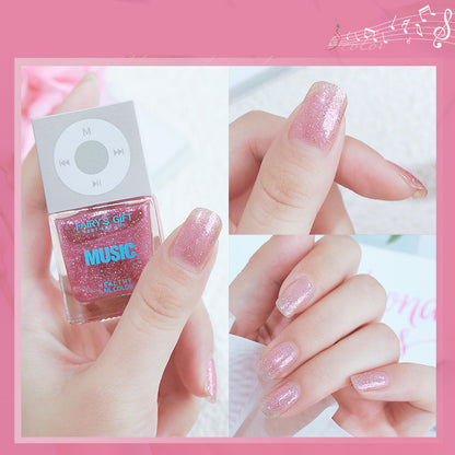 Odorless Cherry Nail Polish Non-Peelable