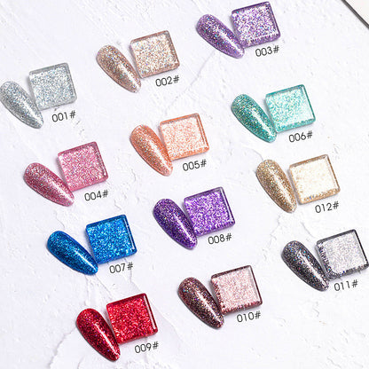 New Super Flash Micro Diamond Nail Polish