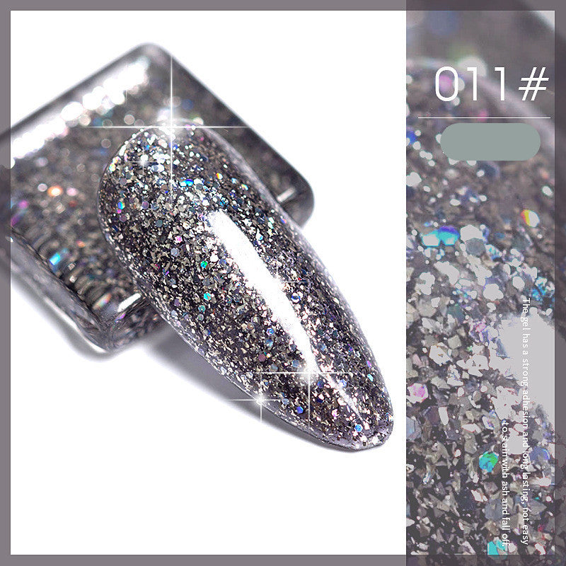 New Super Flash Micro Diamond Nail Polish