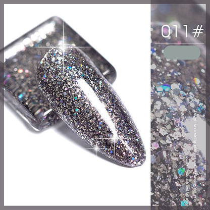 New Super Flash Micro Diamond Nail Polish