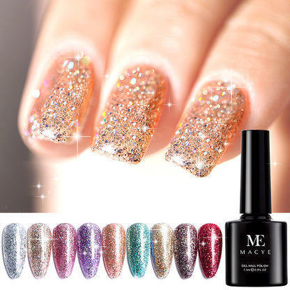 New Super Flash Micro Diamond Nail Polish