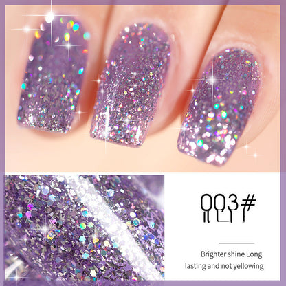 New Super Flash Micro Diamond Nail Polish
