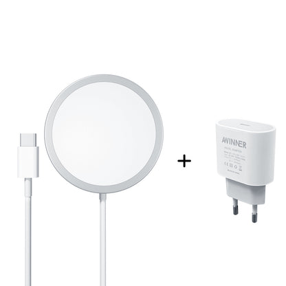 Compatible with Apple, Chargeur Magsafe Sans Fil Pour  12 Pro Max Min