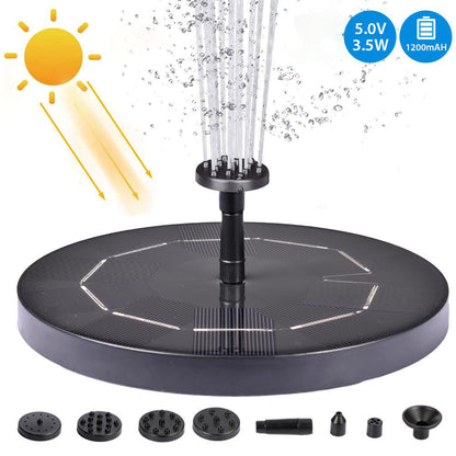 Solar Floating Mercury Garden Fountain