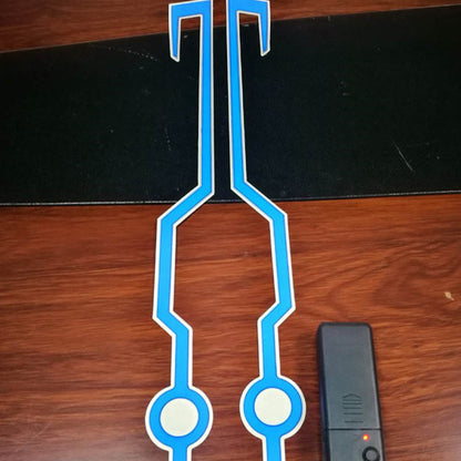 Motorcycle Helmet LED Signal Light Strip DIY Kit