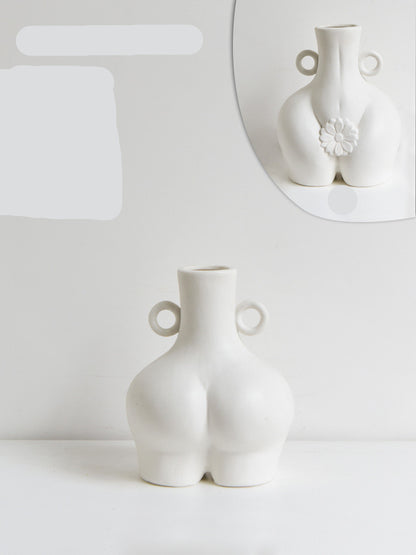 Body Art Vase Home Decoration Living Room Flower Arrangement