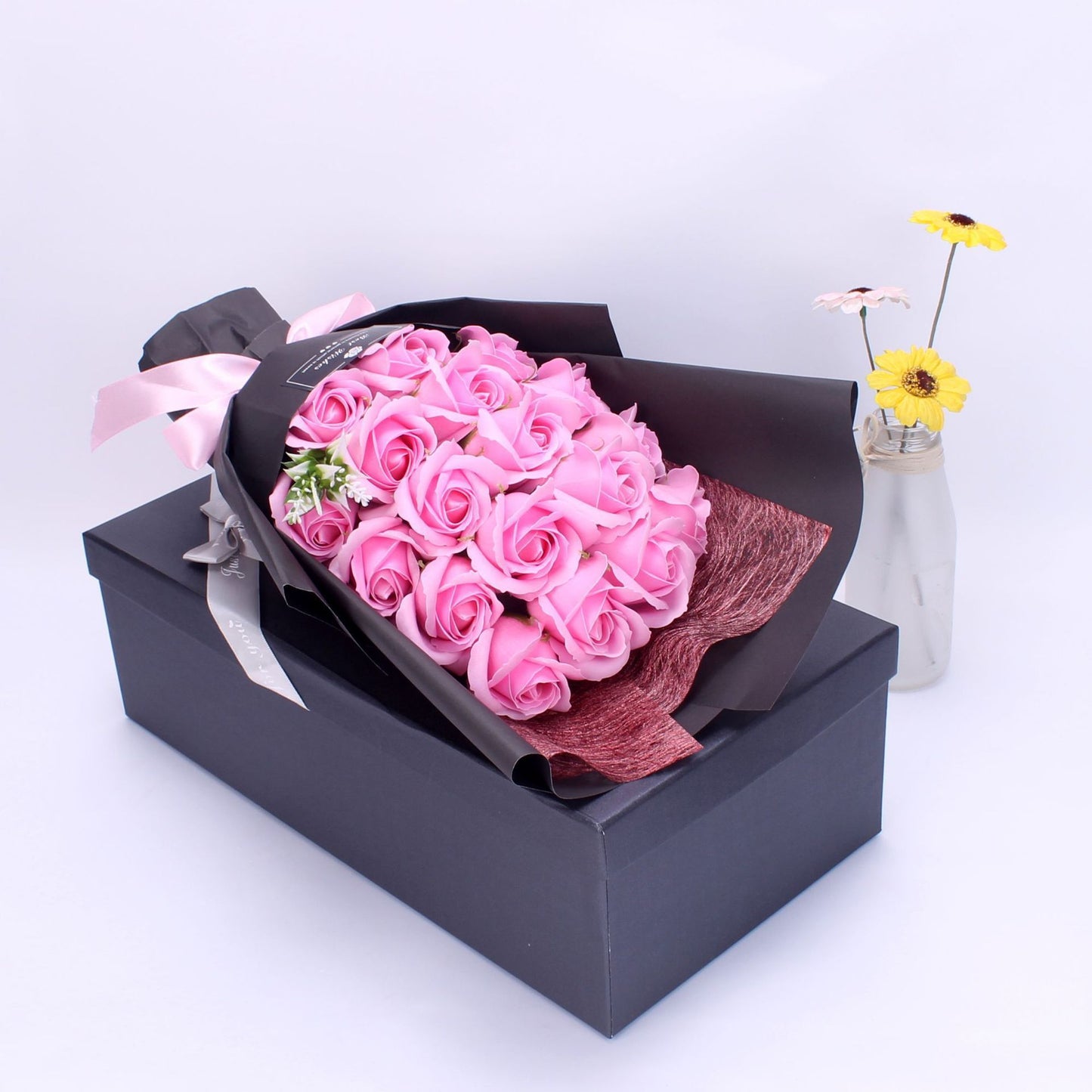 Birthday Gift Soap Rose Bouquet Gift Box