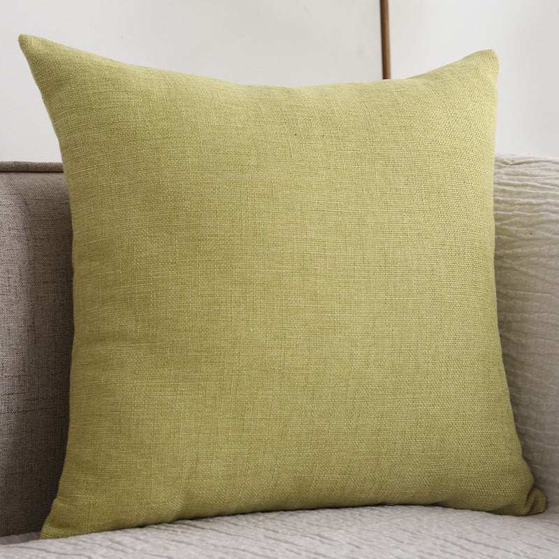 Thickened Cotton Linen Sofa Cushion