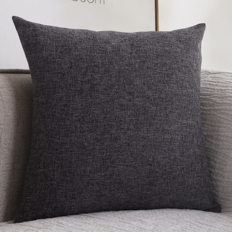 Thickened Cotton Linen Sofa Cushion