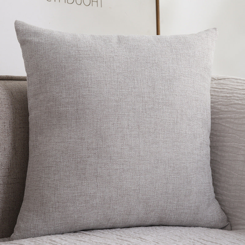 Thickened Cotton Linen Sofa Cushion