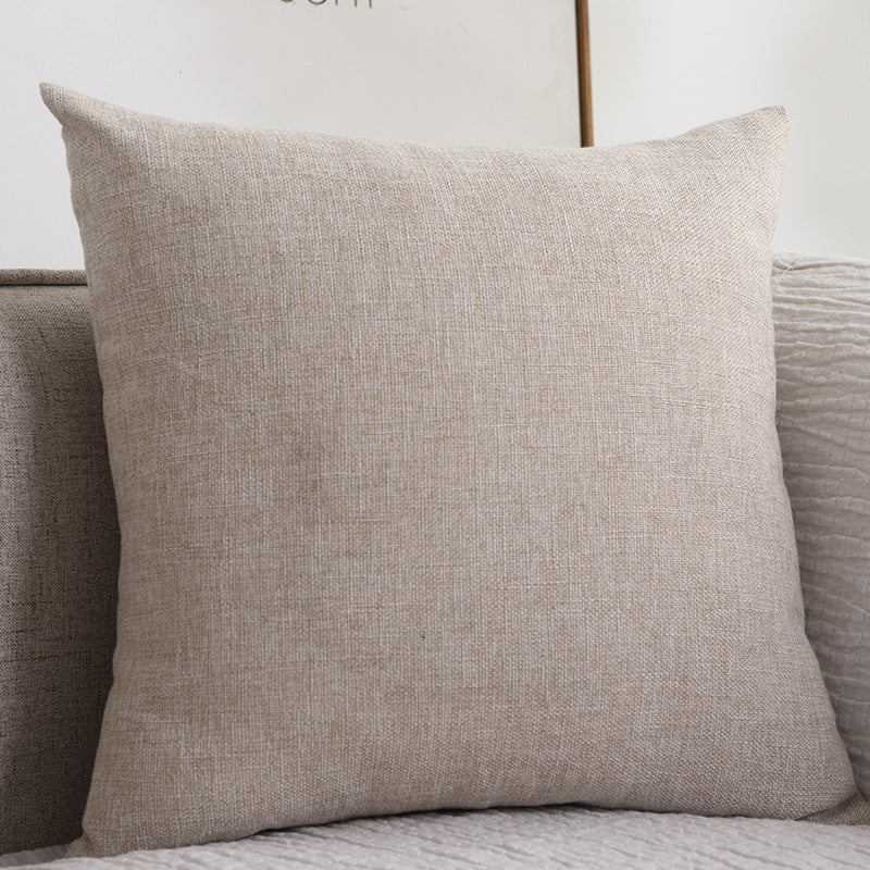 Thickened Cotton Linen Sofa Cushion