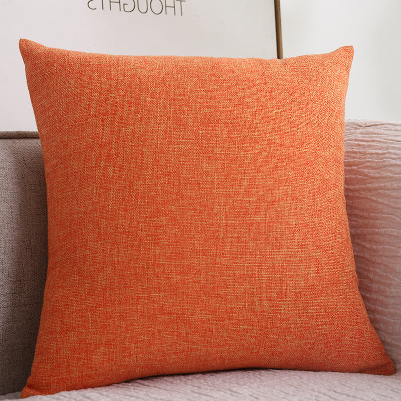 Thickened Cotton Linen Sofa Cushion