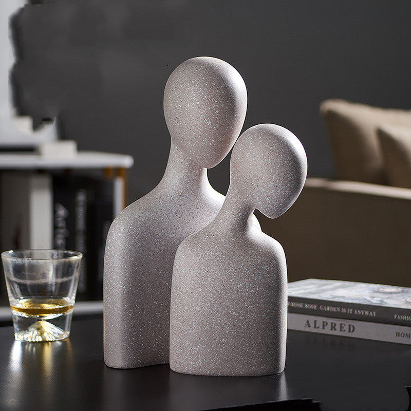 Nordic Abstract Figure Statue Decor