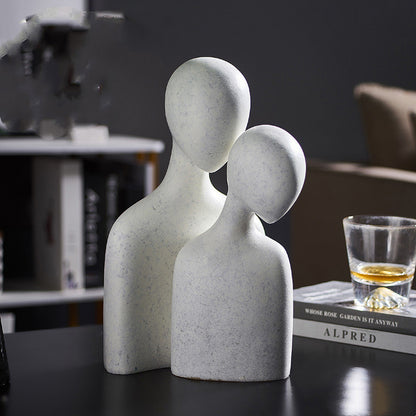 Nordic Abstract Figure Statue Decor