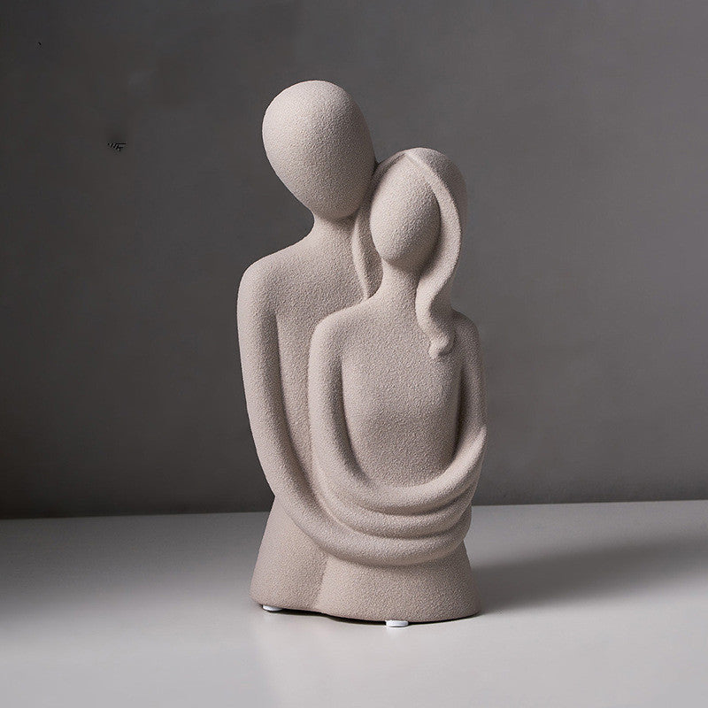 Nordic Abstract Figure Statue Decor