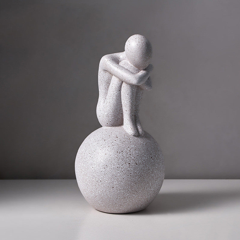 Nordic Abstract Figure Statue Decor
