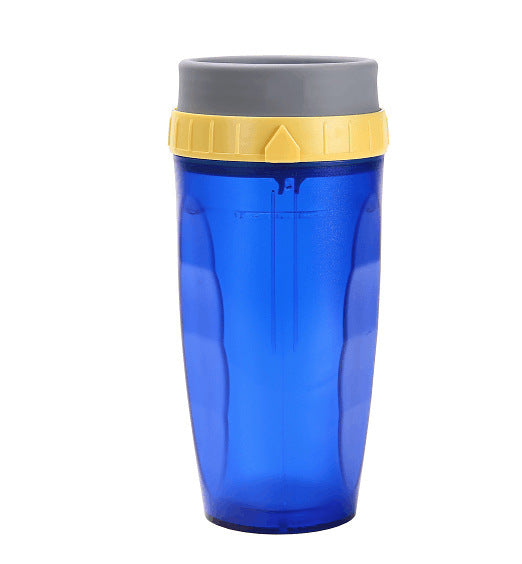No Cover Twist Travel Cup with Straw and Double Insulation