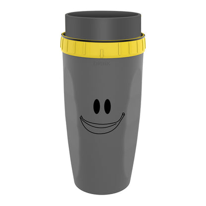 No Cover Twist Travel Cup with Straw and Double Insulation