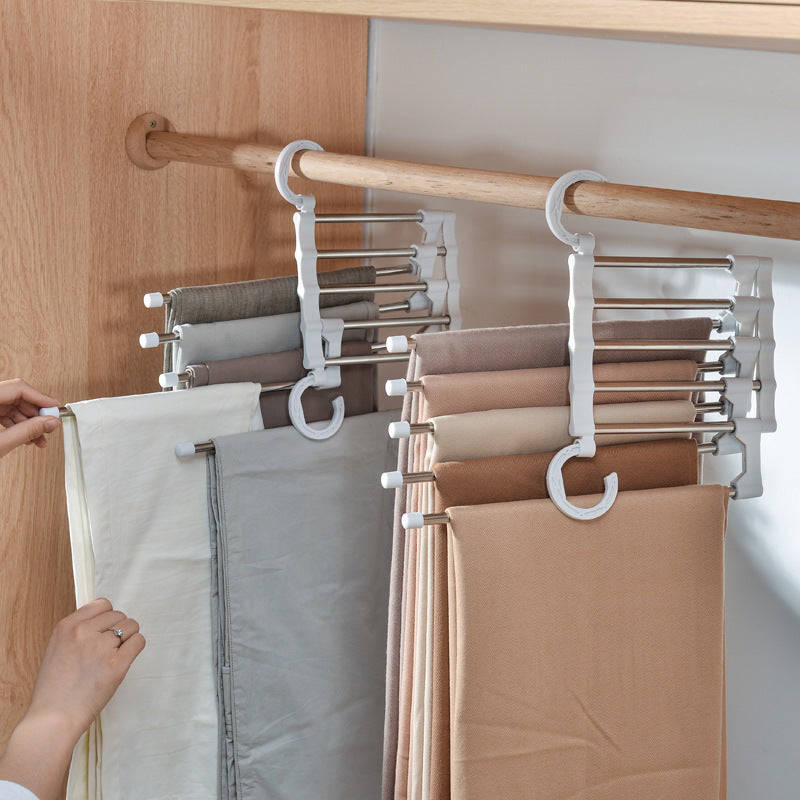 Telescopic Folding Multifunctional Pants Hanger