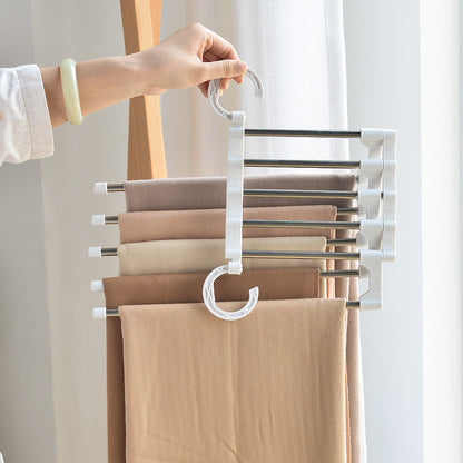 Telescopic Folding Multifunctional Pants Hanger