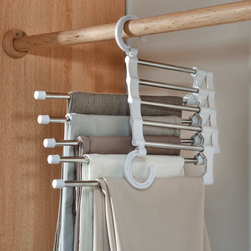 Telescopic Folding Multifunctional Pants Hanger